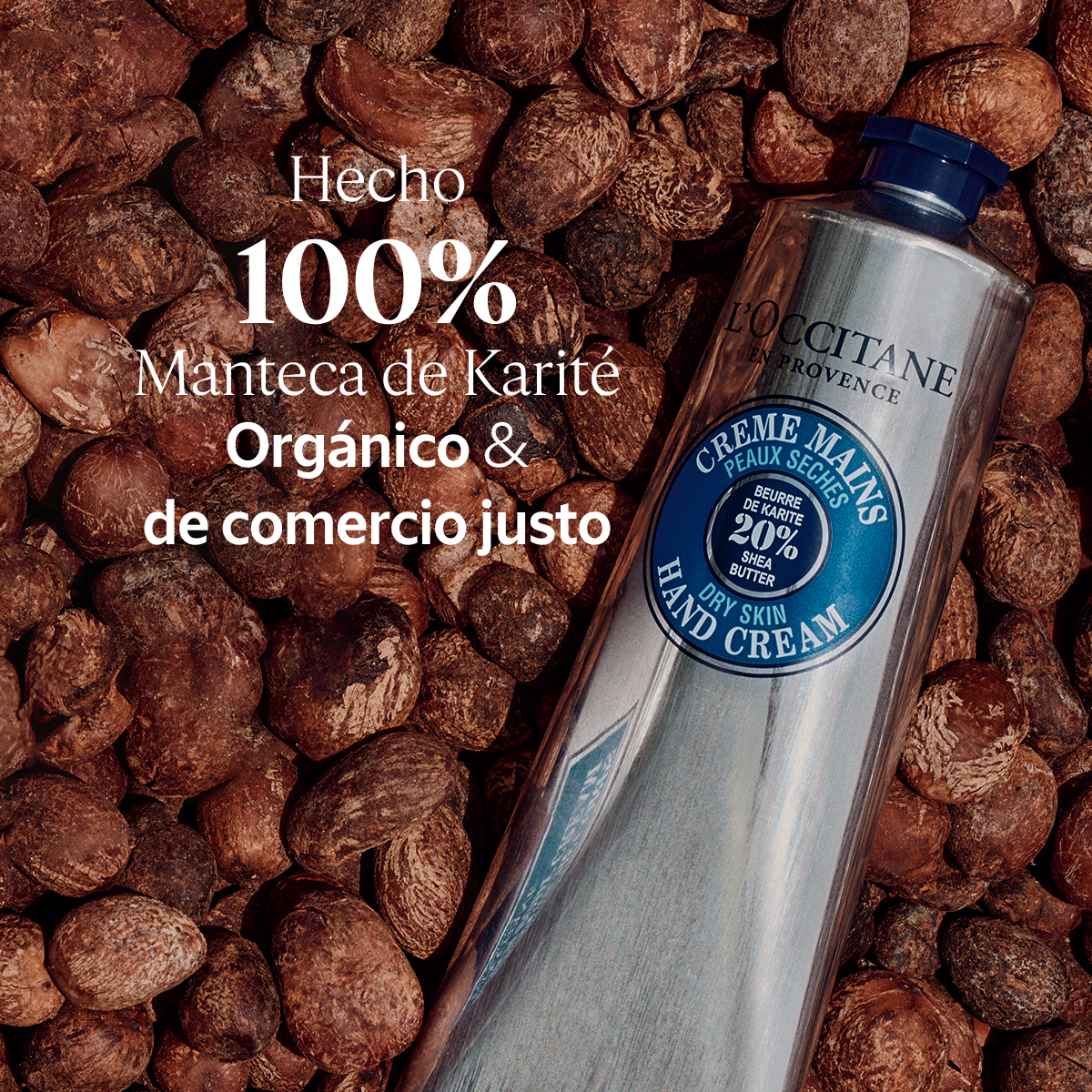 Crema de manos Karité 20% 75ml