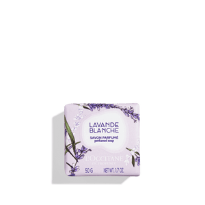 Jabon Lavanda Blanca 50g Normal L'Occitane