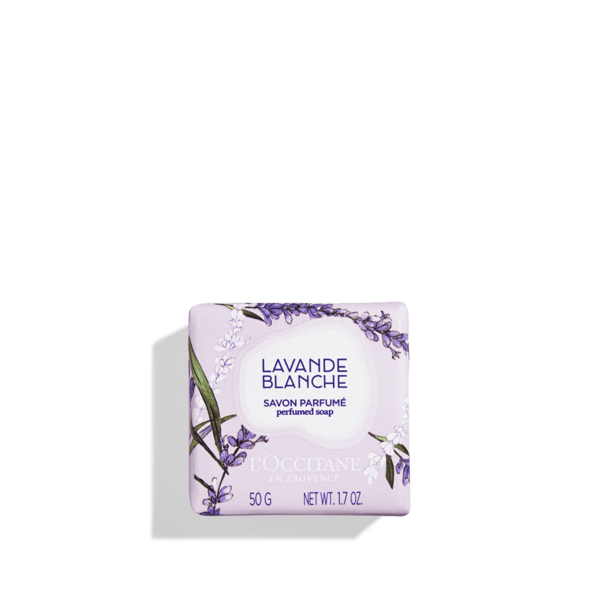 Jabon Lavanda Blanca 50g Normal L'Occitane