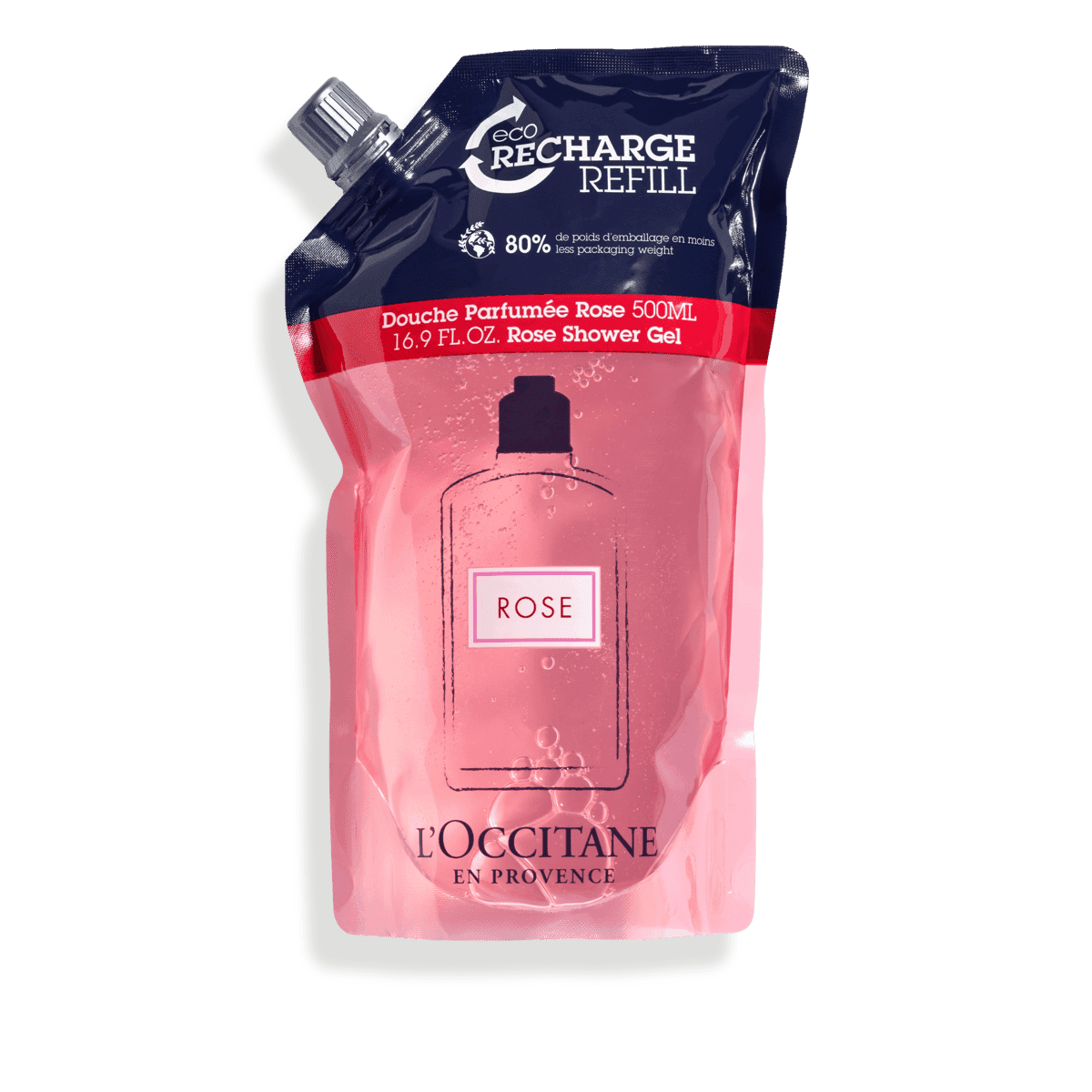 Eco Refill Gel de Ducha Rosa 500ML