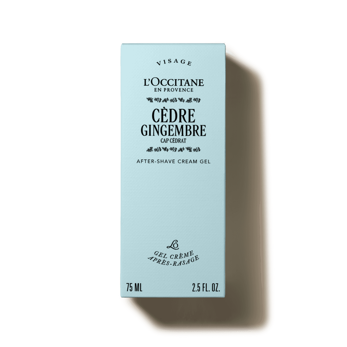 Cèdre Gingembre after-shave cream gel