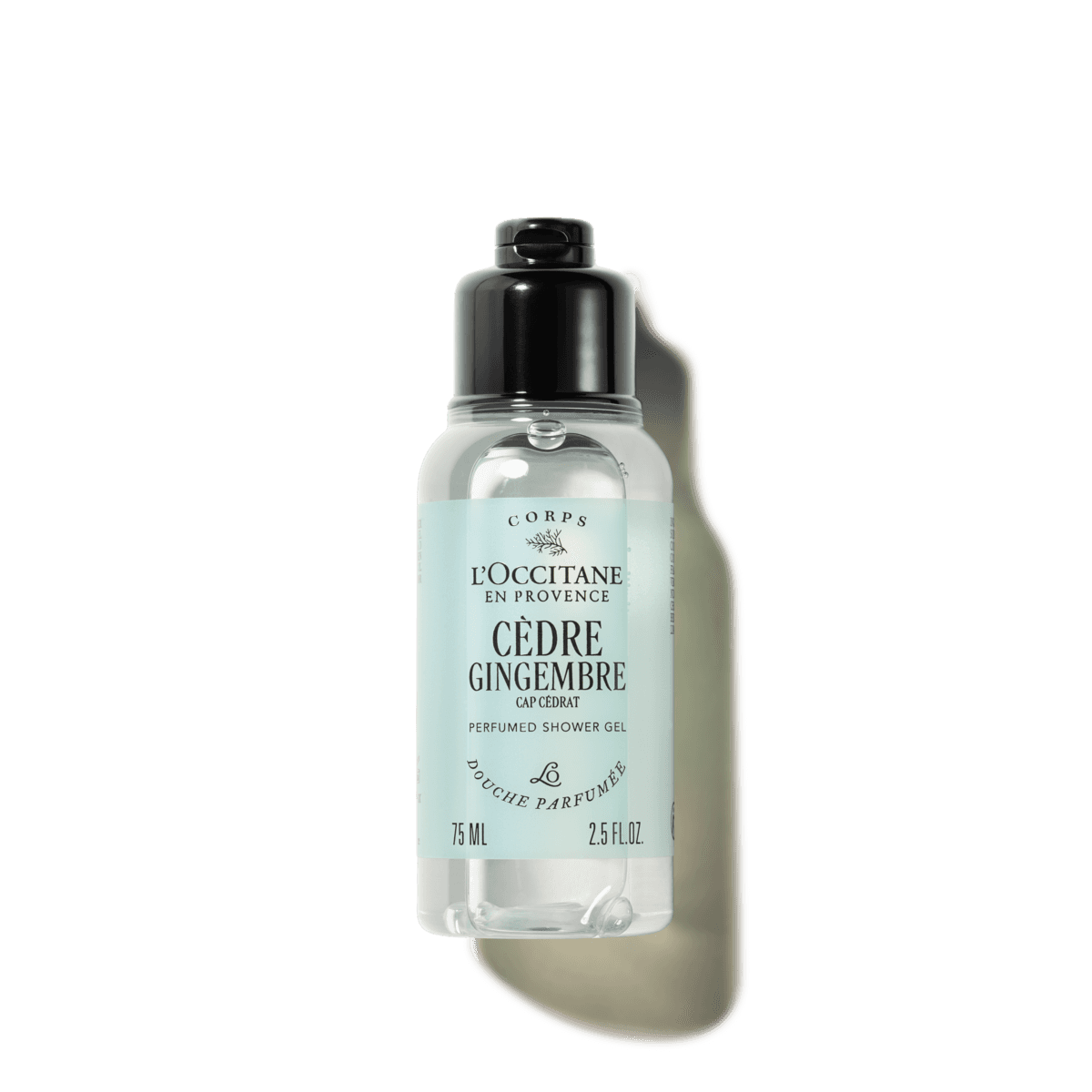 Cèdre Gingembre perfumed shower gel