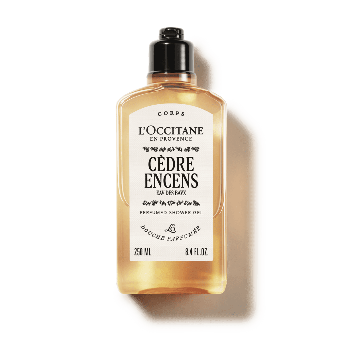 Cèdre Encens perfumed shower gel