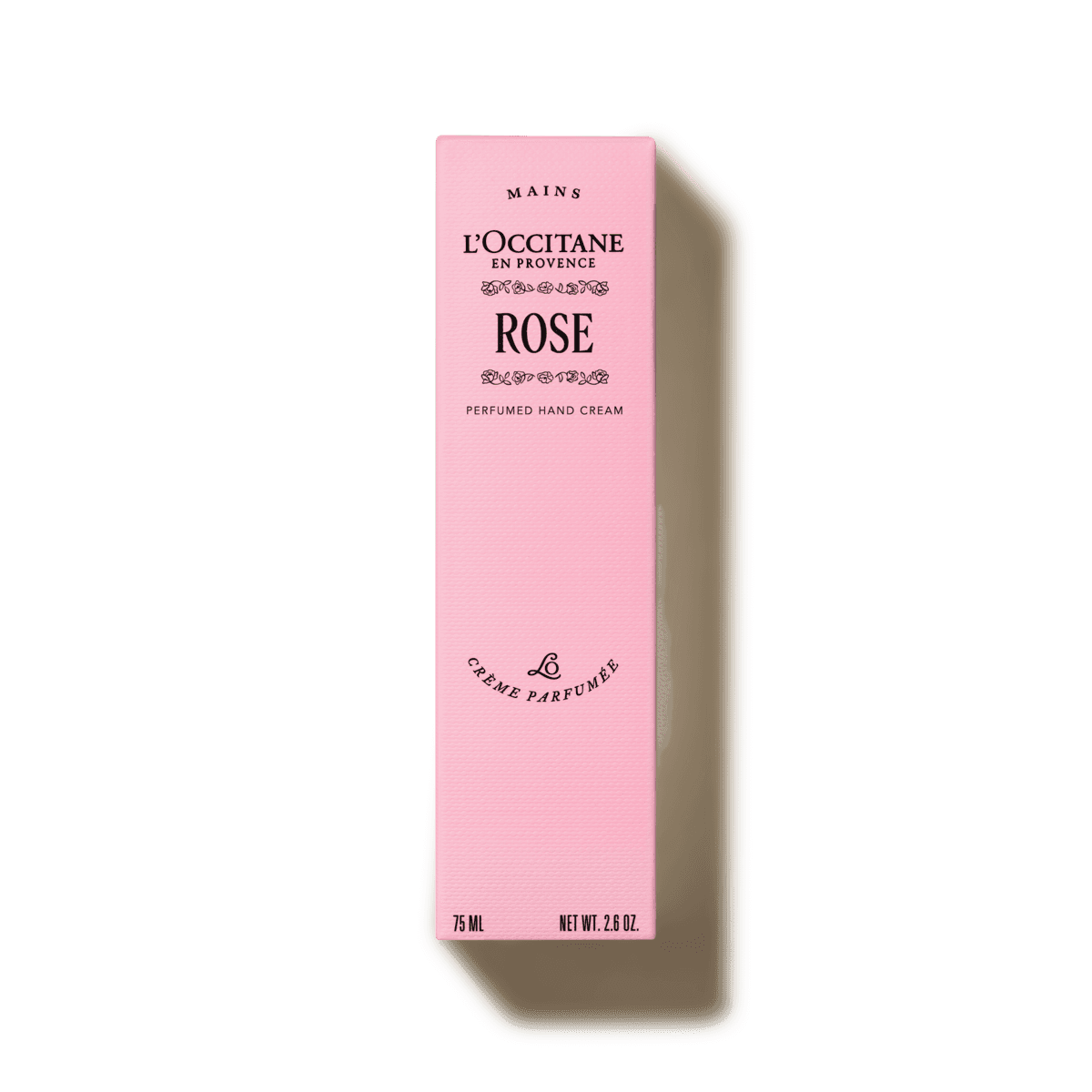 Rose perfumed hand cream