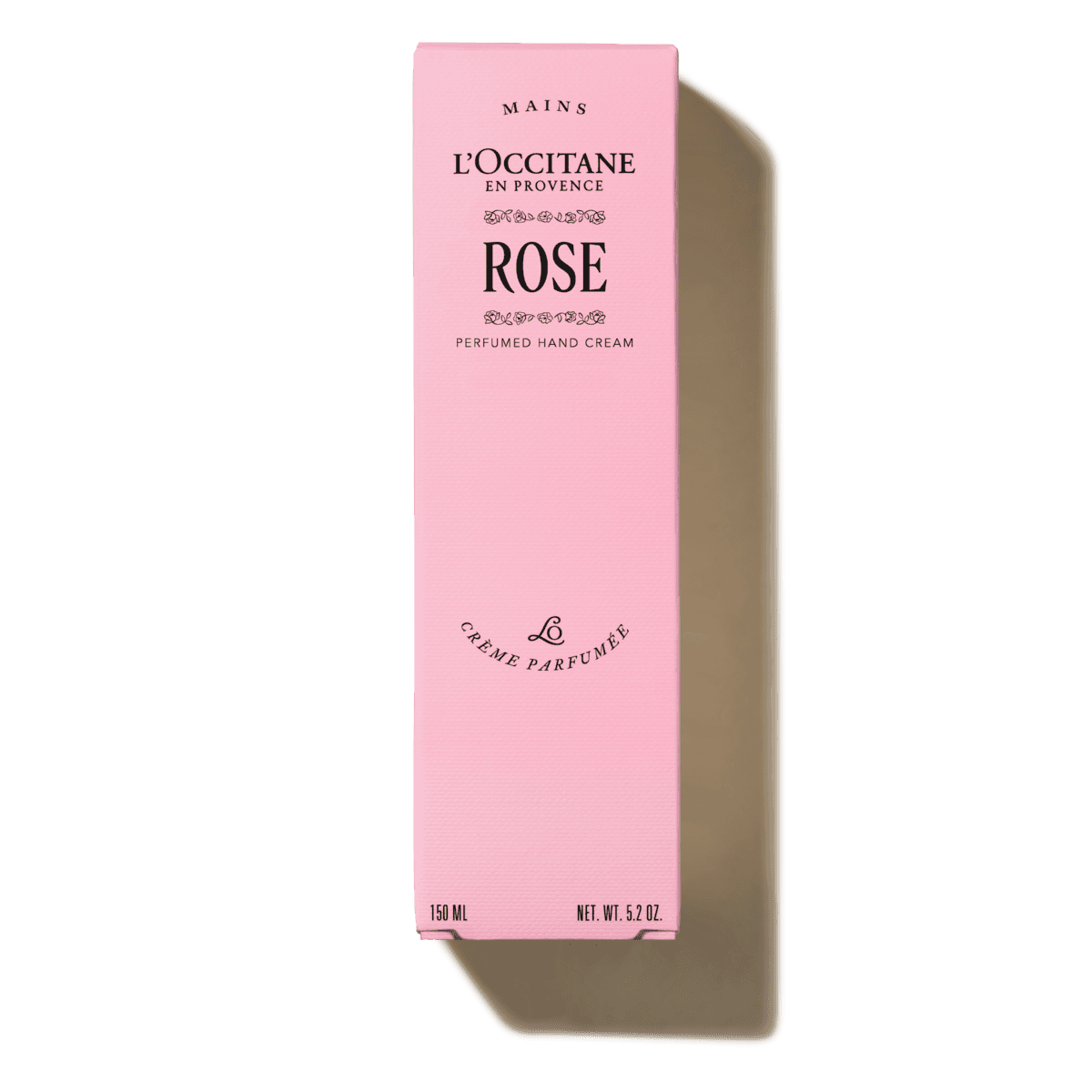 Rose perfumed hand cream