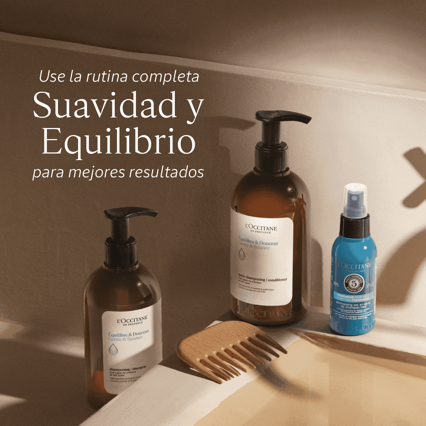 acondicionado para cabello que brinda equilibrio y suavidad. ideal para todo tipo de cabello.