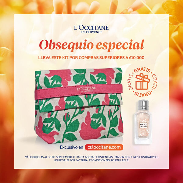 L'Occi Cosmetiquera | Regalo por compra L'Occitane Costa Rica