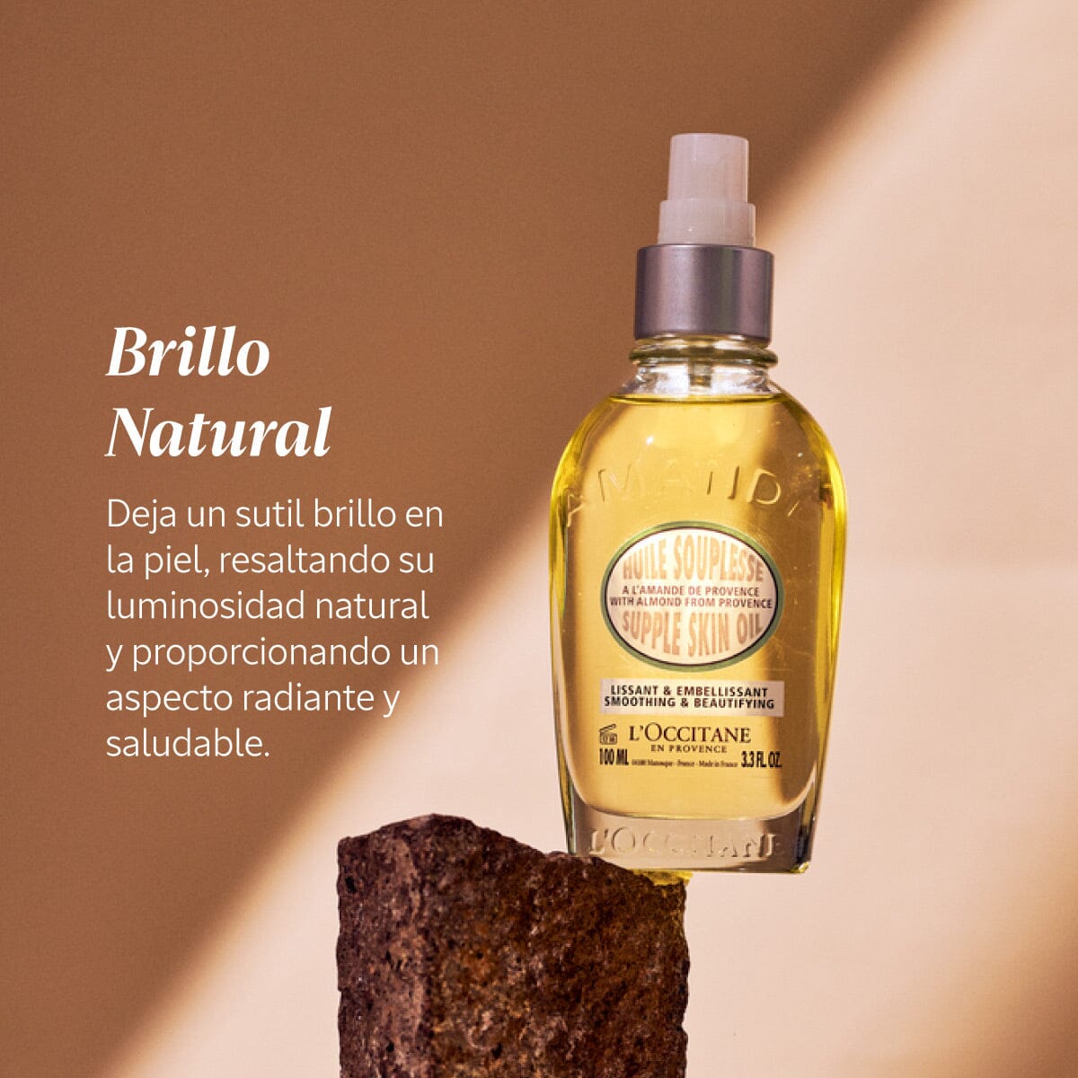 Aceite de piel flexible de almendras
