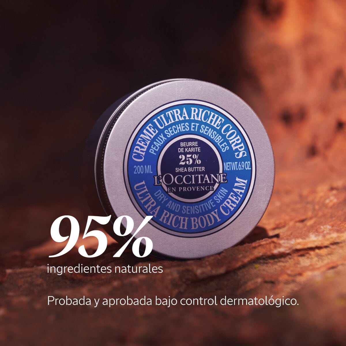 Crema Ultra Rica de cuerpo Karité 25%