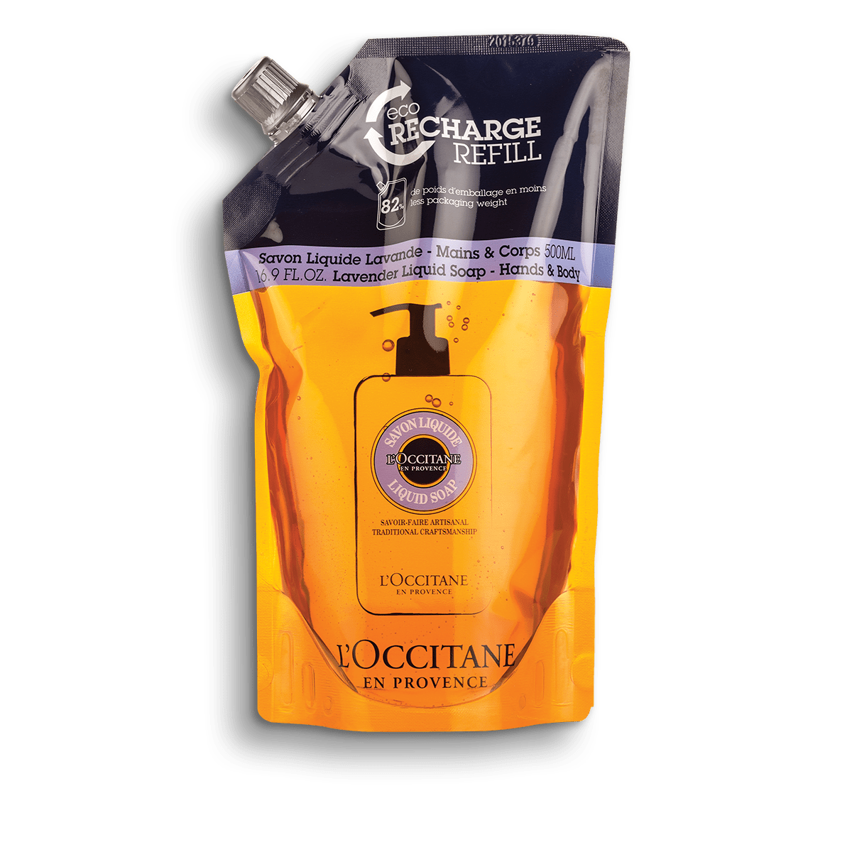 Eco Refill Jabón de manos líquido Karité Lavanda Lavado de manos BLOC01854