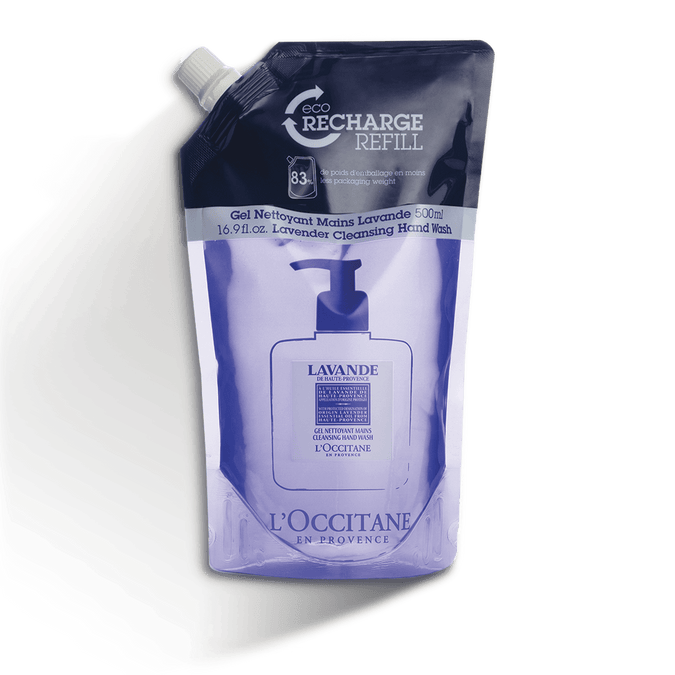 Eco Refill Jabón líquido para manos de Lavanda Lavado de manos,Eco Refill BLOC00258