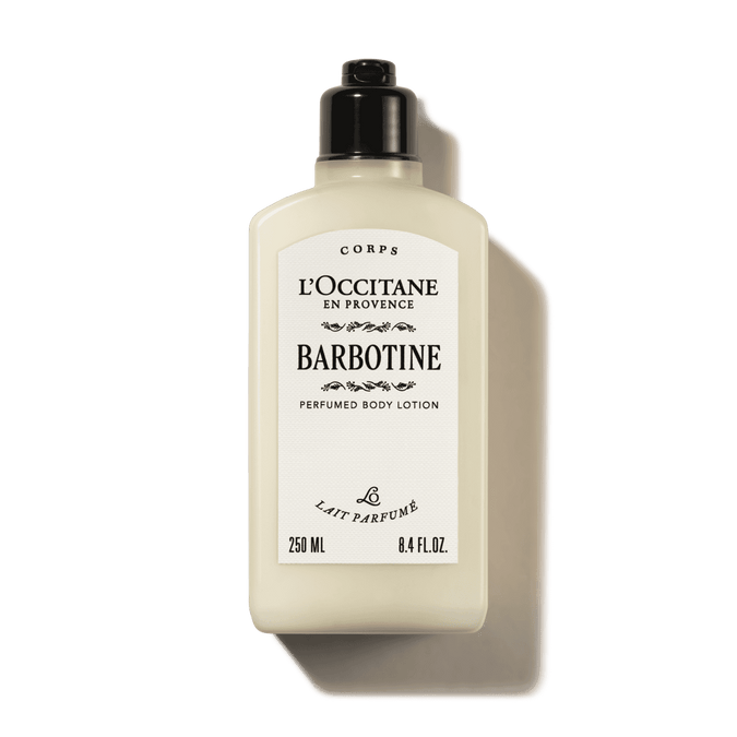Barbotine body lotion