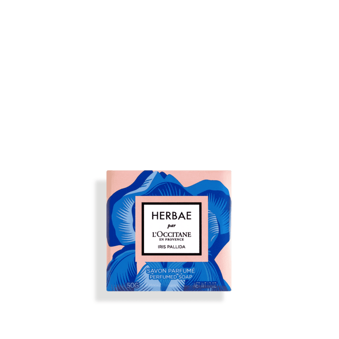 Jabón perfumado Herbae Iris par L'OCCITANE 50gr Normal L'Occitane 