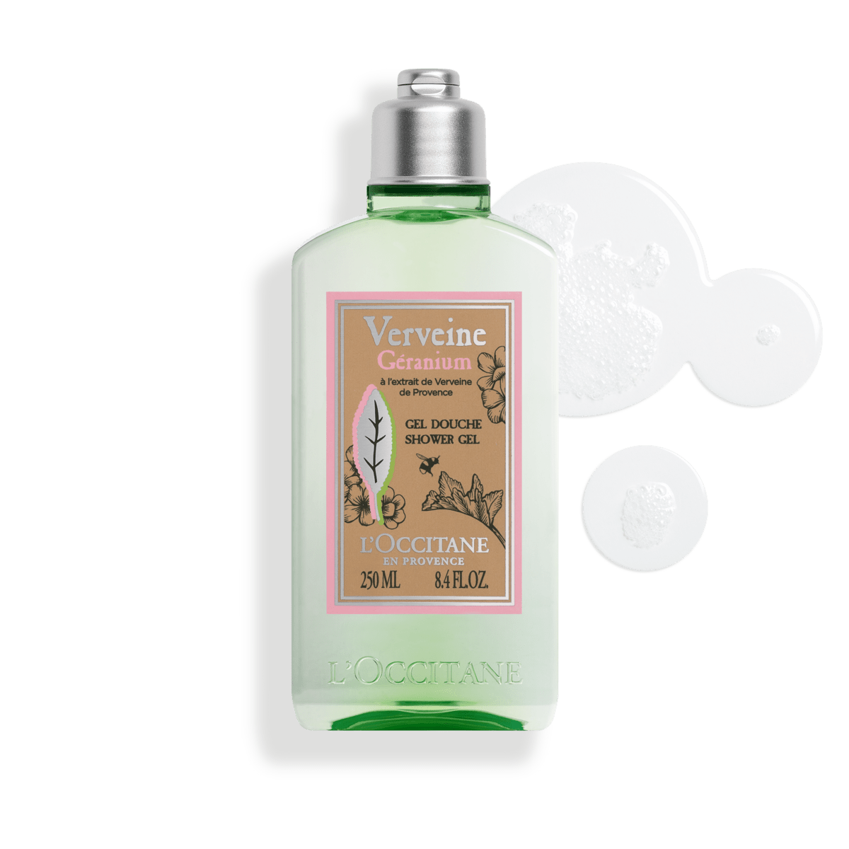 Gel de Ducha Verbena Geranio 250ml Normal BLOC03694 