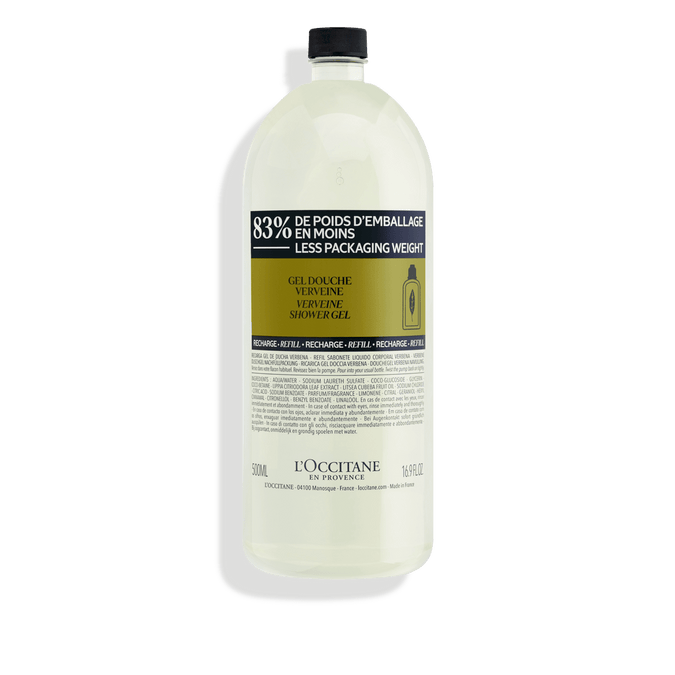Ecorrecarga Gel Ducha Verbena 500ml Refill BLOC03734 
