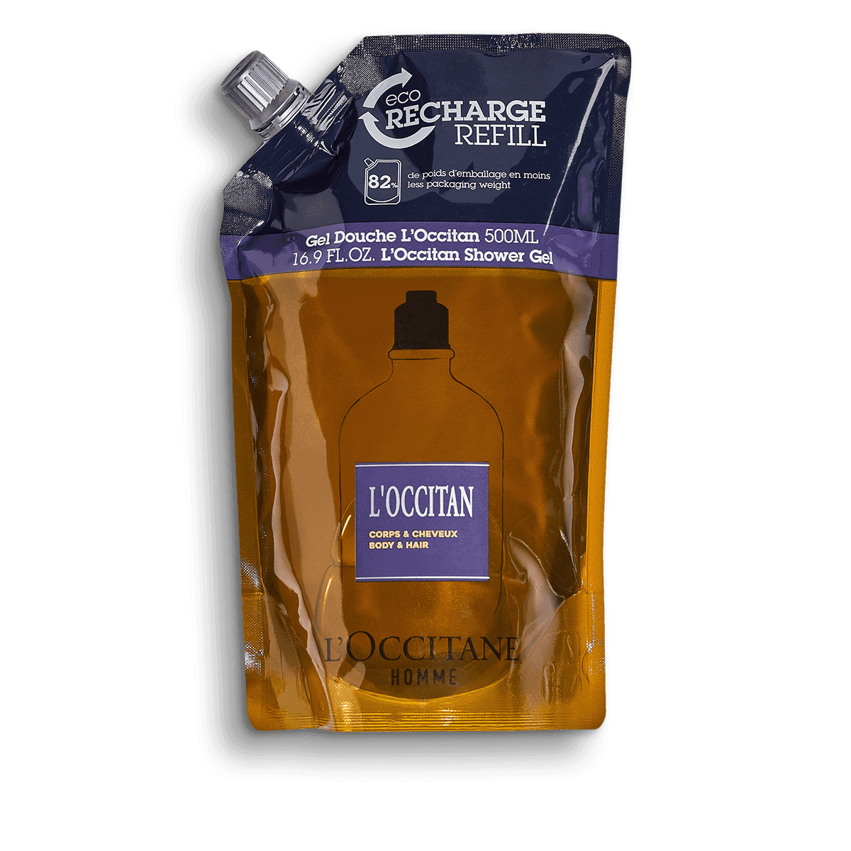 Eco Refill Gel de Ducha L'Occitan 500Ml