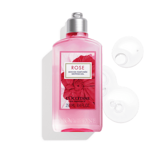Gel de Ducha Rosa Perfumado 250ml Normal BLOC03626 