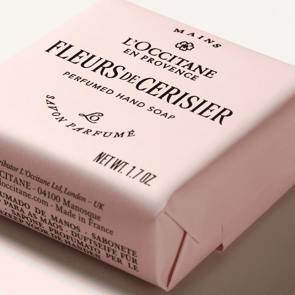 Fleurs de Cerisier perfumed hand soap