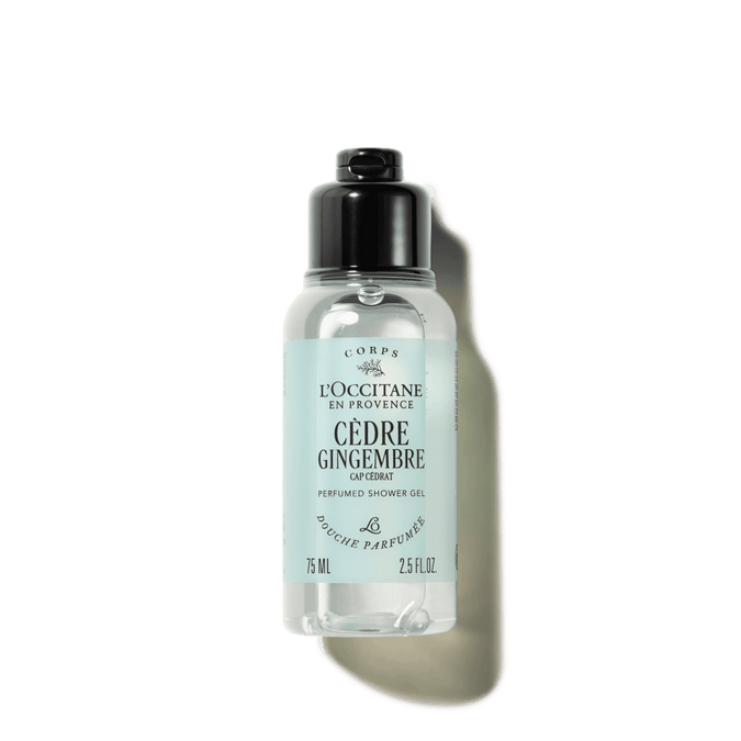 Cèdre Gingembre perfumed shower gel