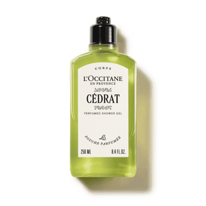 Cédrat perfumed shower gel