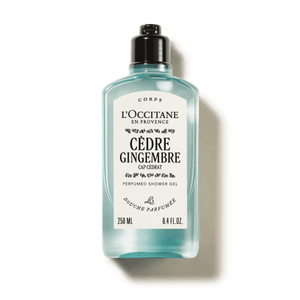 Cèdre Gingembre perfumed shower gel