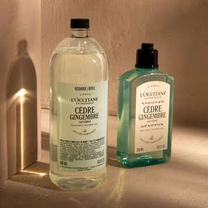 Recarga Gel de Ducha Cèdre Gingembre