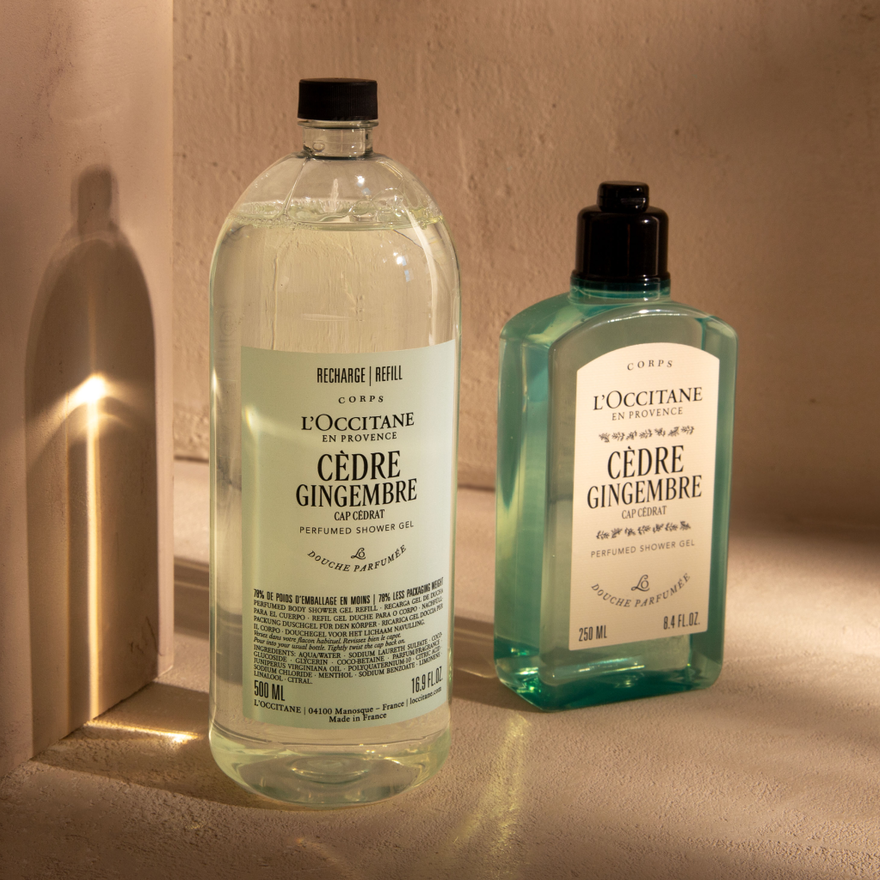 Recarga Gel de Ducha Cèdre Gingembre
