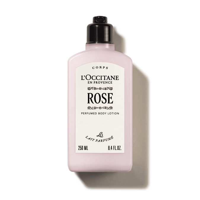 Rose perfumed body lotion