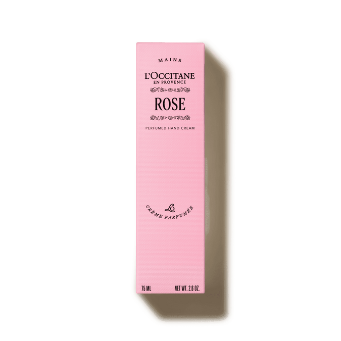 Rose perfumed hand cream