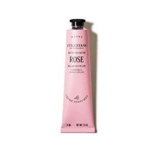 Rose perfumed hand cream