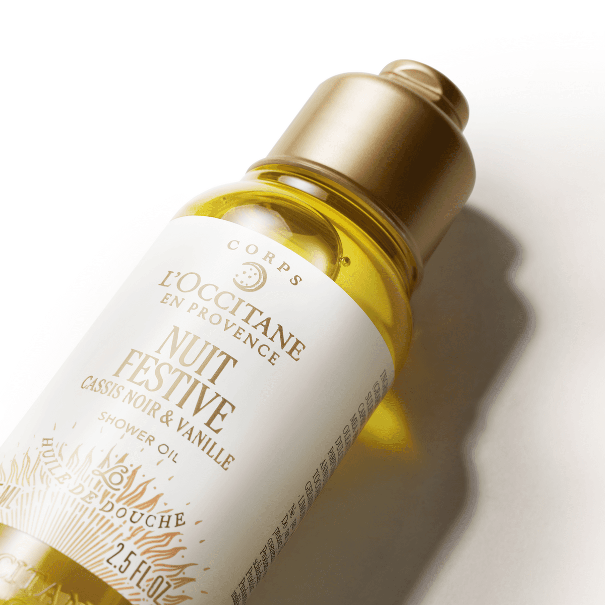 Nuit Festive shower oil