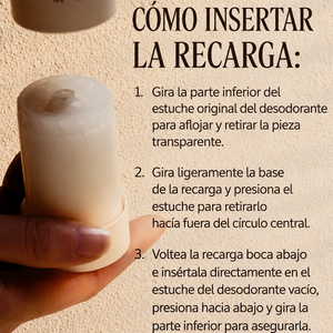 Recarga Desodorante Stick Citrus Verbena
