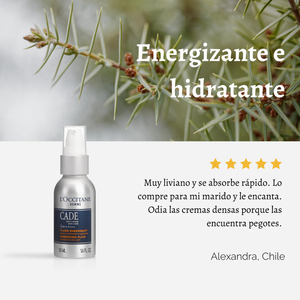 Fluido energizante para el rostro Cade