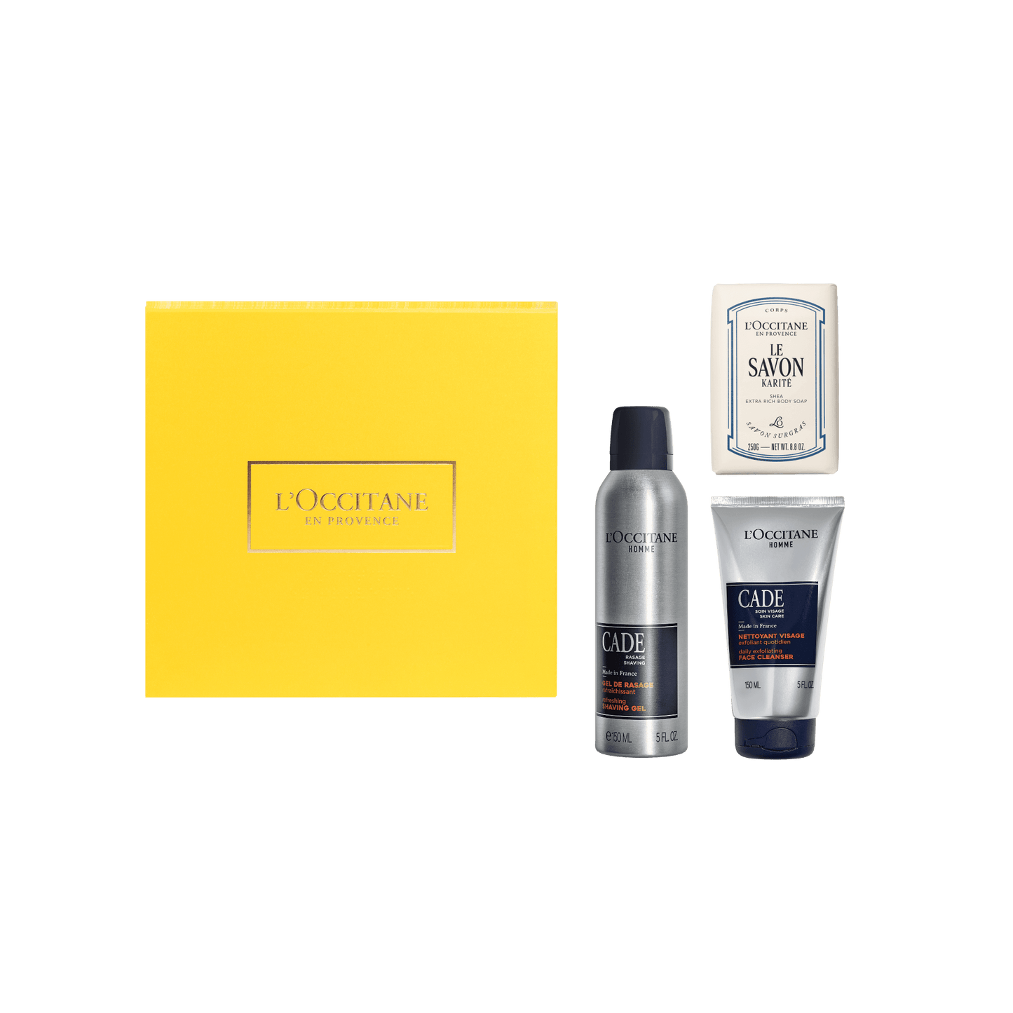 Kit Cade: Cuidado diario de piel masculina