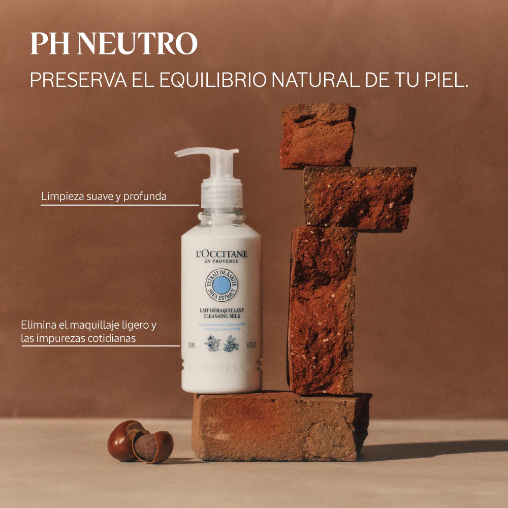 Leche Desmaquillante Karité 200ml