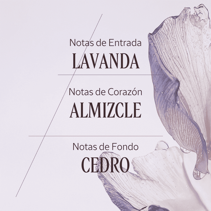 Lavande Blanche gel de ducha Normal BLOC40406 