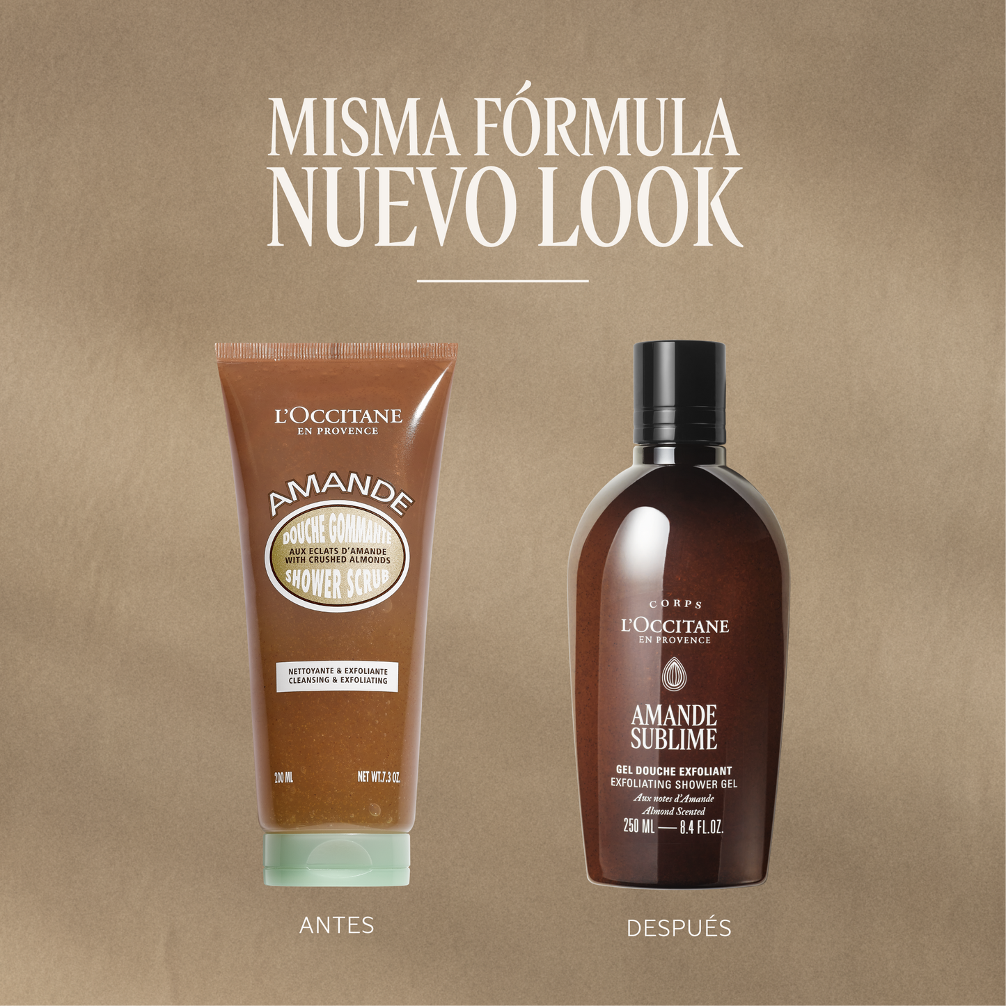 Ducha Exfoliante Almendra 250 ml