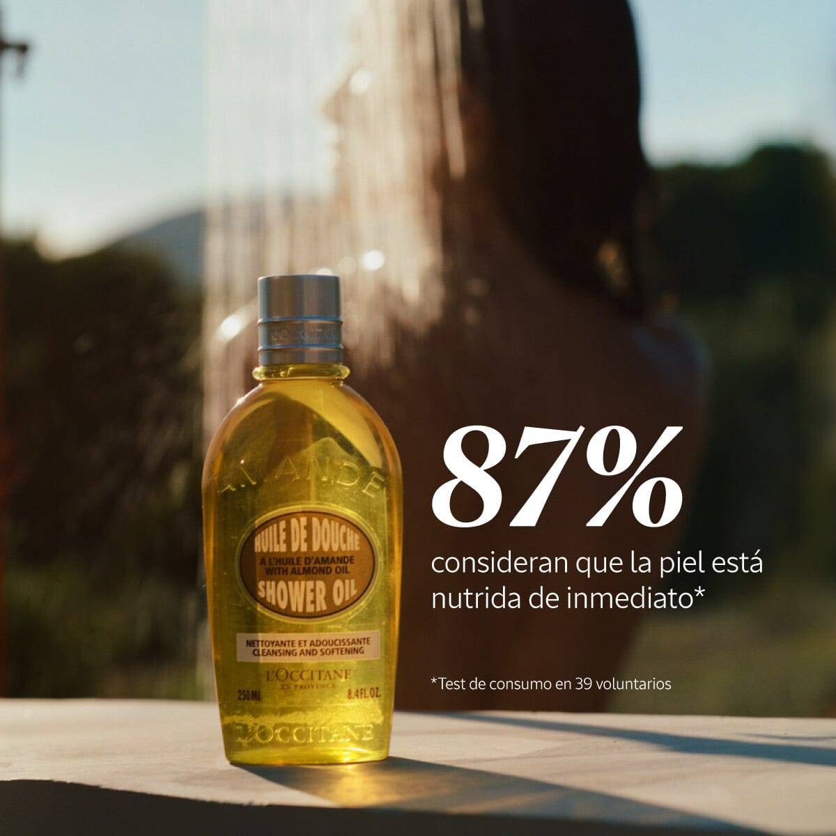Aceite de ducha de Almendra