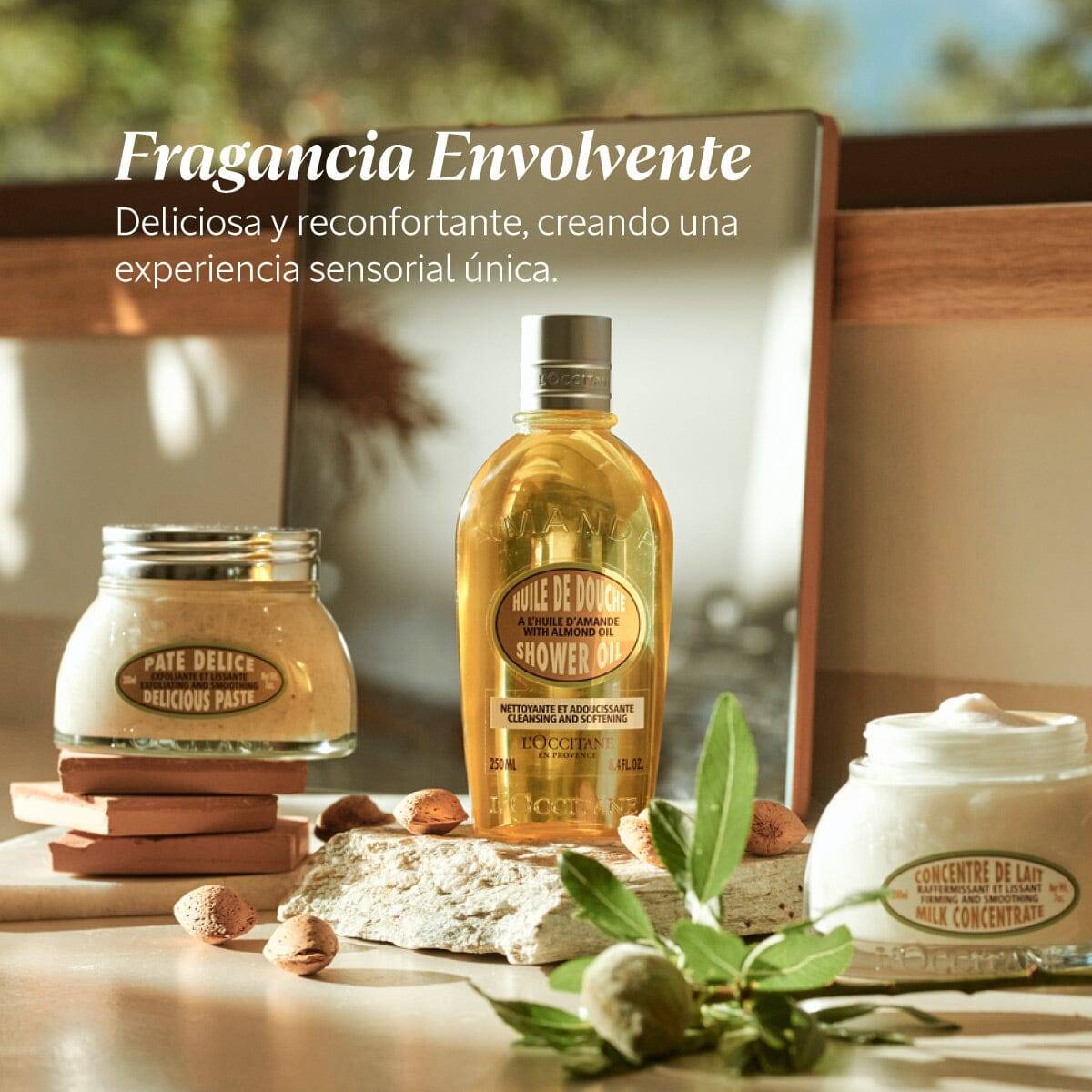 Aceite de ducha de Almendra