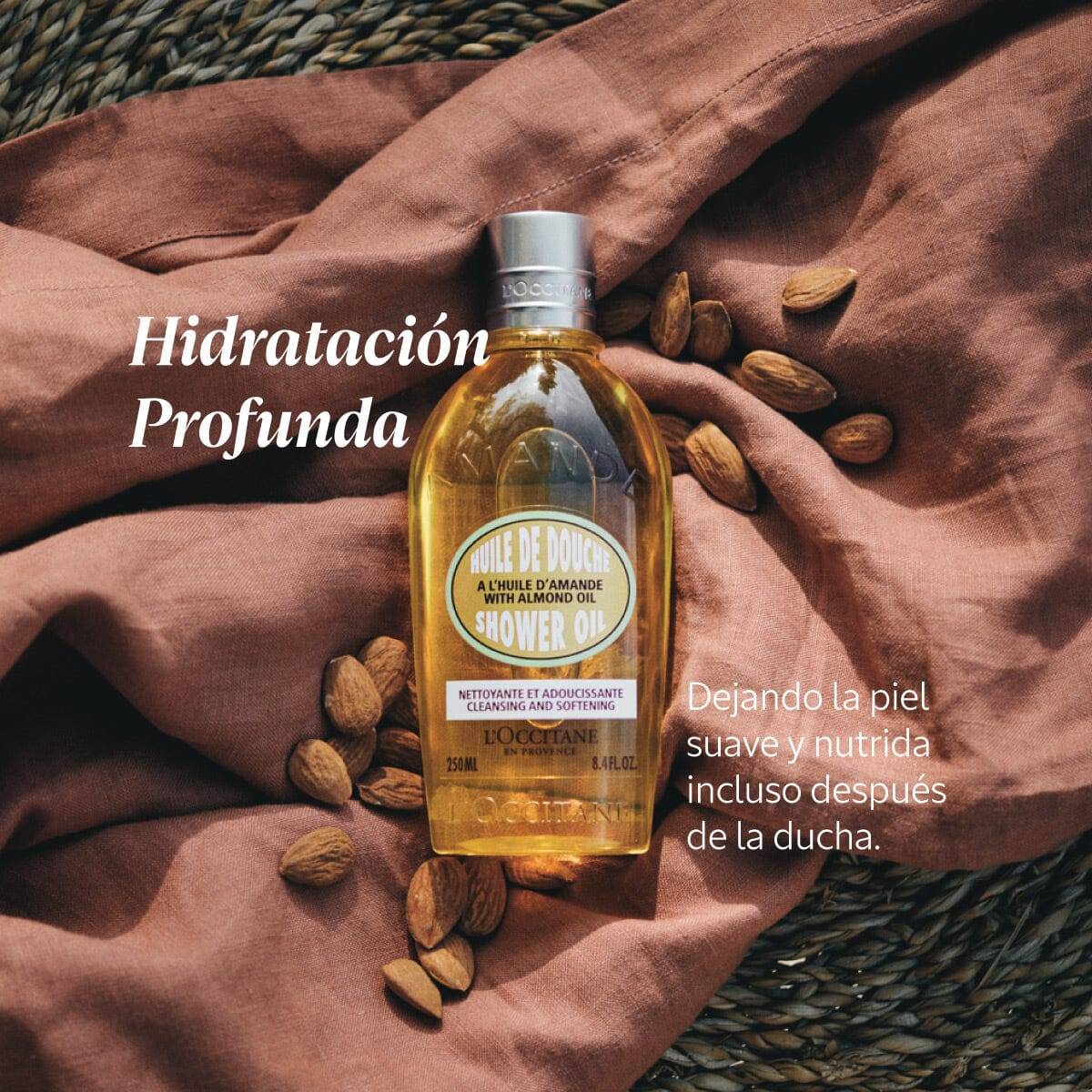 Aceite de ducha de Almendra