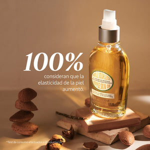 Aceite de piel flexible de almendras