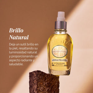 Aceite de piel flexible de almendras