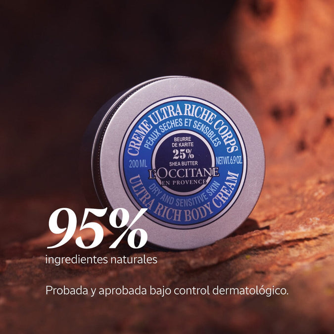 Crema Ultra Rica de cuerpo Karité 25%