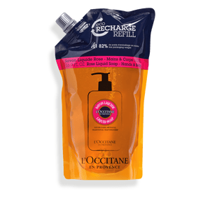 Eco Refill Jabón Líquido para Manos y Cuerpo Karité Rosas 500 ml Normal L'Occitane 