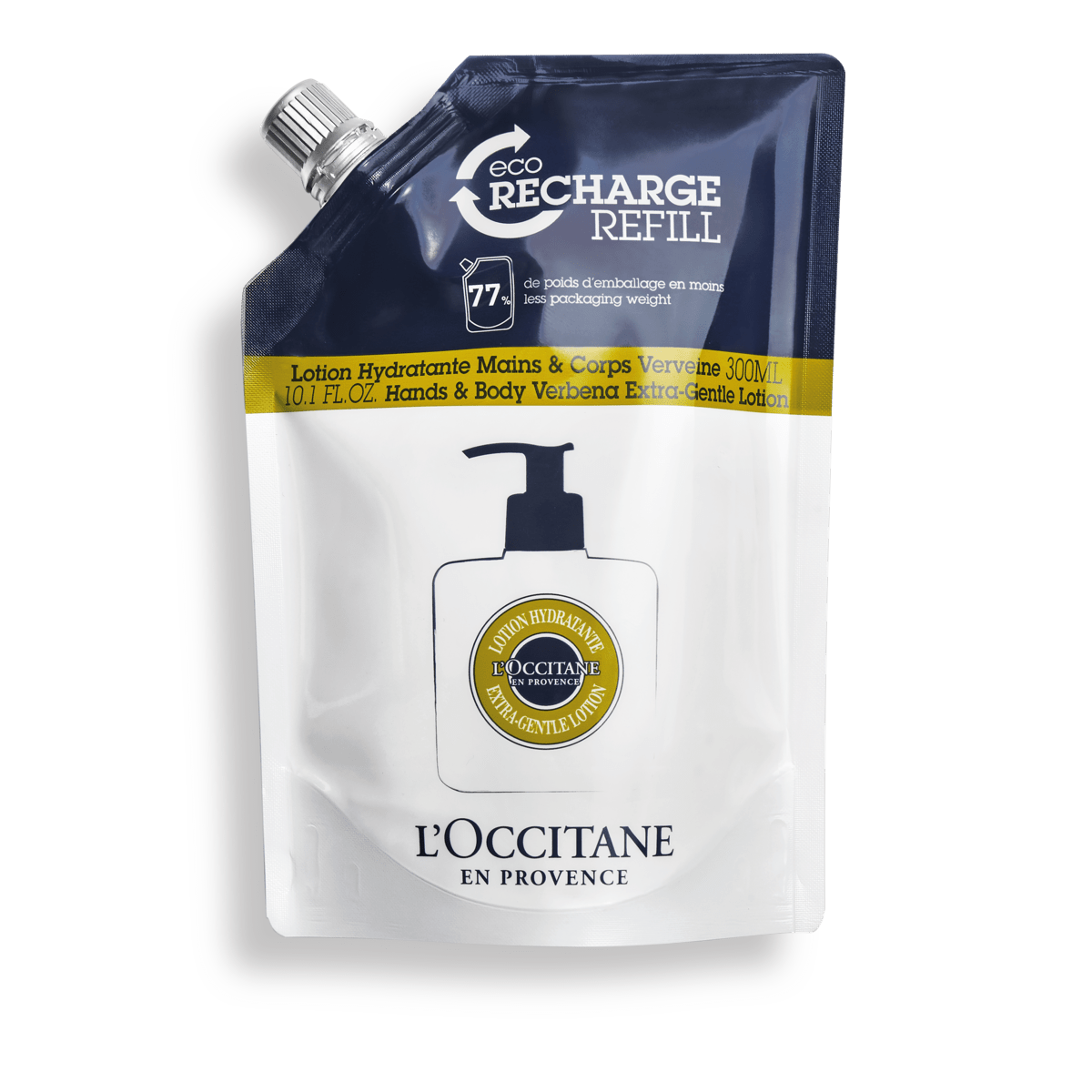 Eco Refill Manos & Cuerpo Verbena Loción Extra Suave 300Ml Refill BLOC02711 