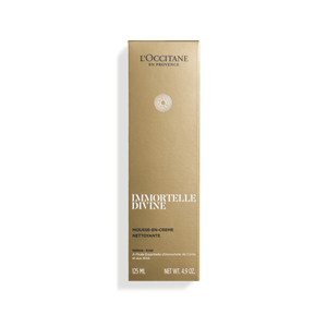 Crema Limpiadora Espumosa Immortelle Divine Normal L'Occitane 