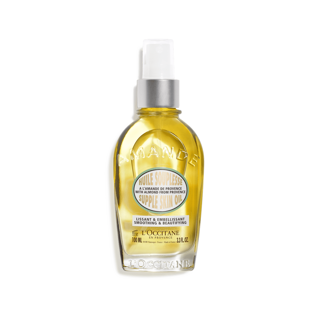 Aceite de piel flexible de almendras